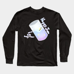 Happy Juice, Half Empty / Full Long Sleeve T-Shirt